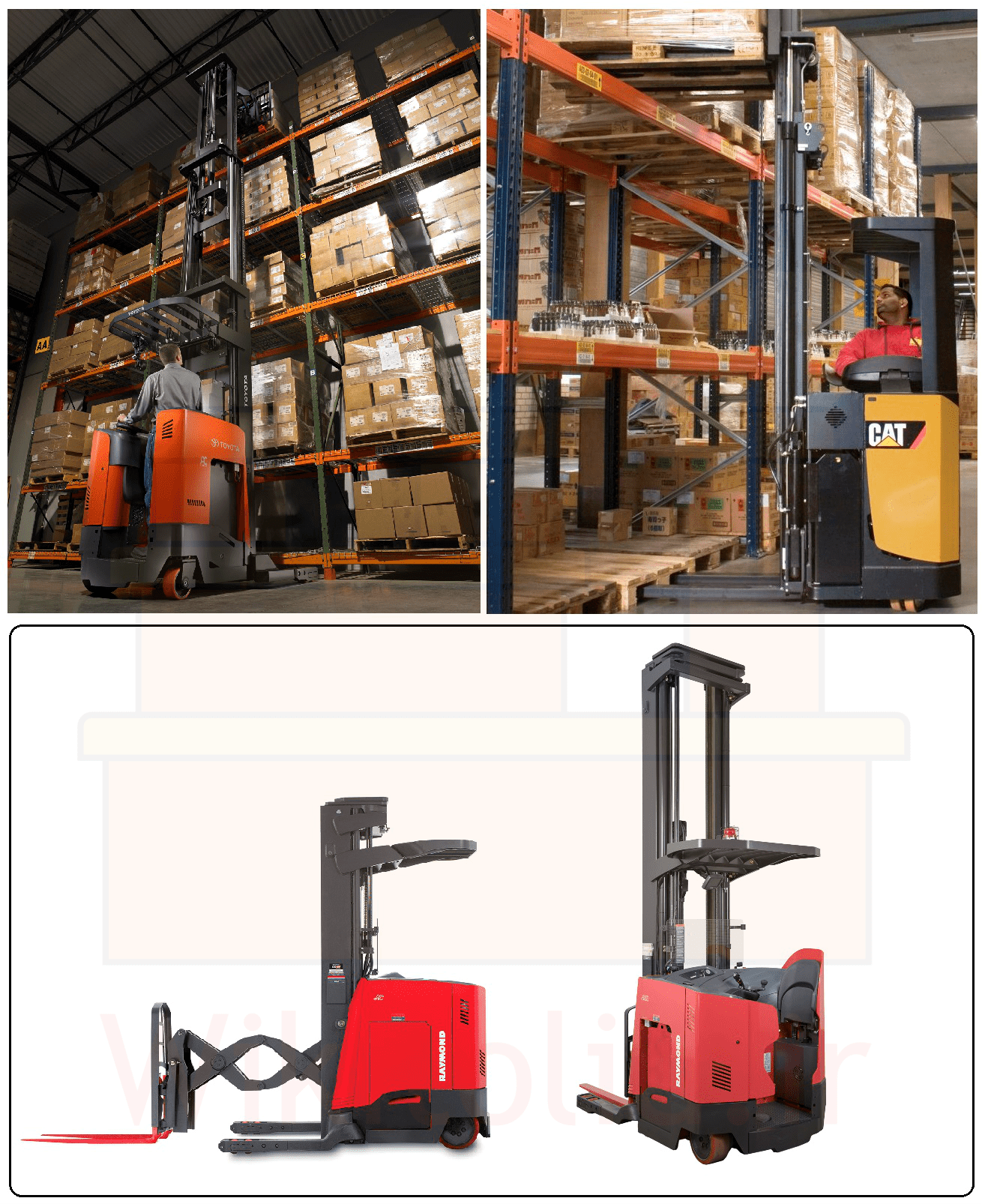 ریچ‌ تراک - Reach truck