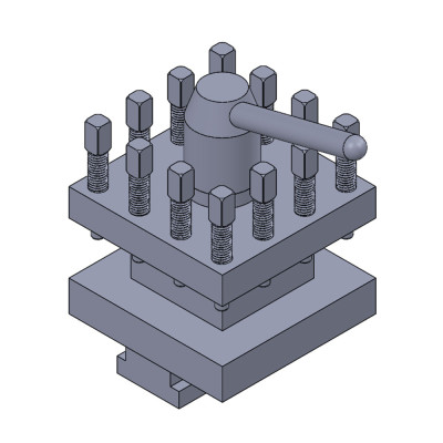 رنده گیر چهارگوش (چهار طرفه) دستگاه تراش